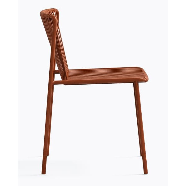 Стул уличный Pedrali Tribeca 3660/TEE Терракотовый-2