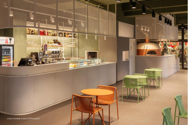 Стул уличный Pedrali Tribeca 3660/RO400E Красный-21