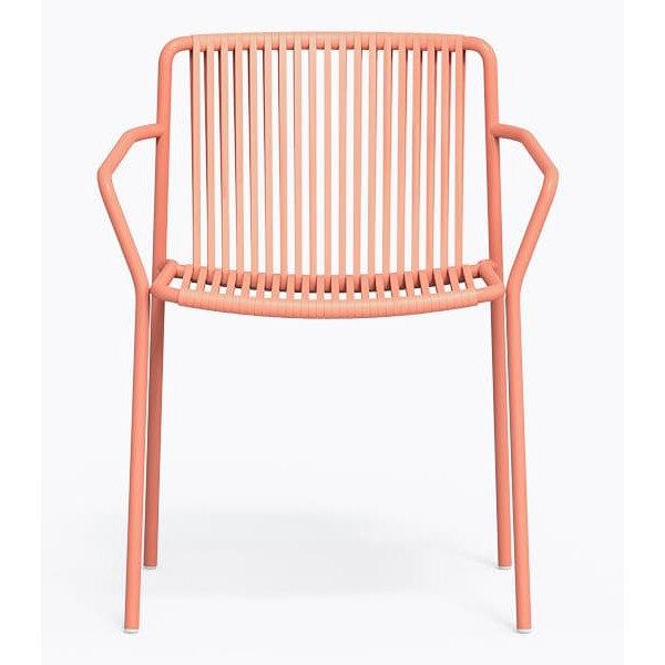 Стул уличный Pedrali Tribeca 3665/RA100E Розовый-1