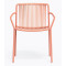 Стул уличный Pedrali Tribeca 3665/RA100E Розовый-1-thumb