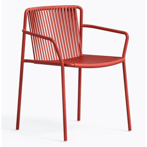 Стул уличный Pedrali Tribeca 3665/RO400E Красный