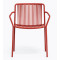 Стілець вуличний Pedrali Tribeca 3665/RO400E Червоний-1-thumb