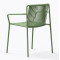 Стілець вуличний Pedrali Tribeca 3665/VE100E Зелений-3-thumb