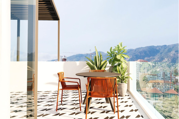 Стілець вуличний Pedrali Tribeca 3665/RO400E Червоний-22