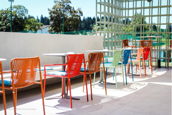 Стілець вуличний Pedrali Tribeca 3665/BI200E Білий-39