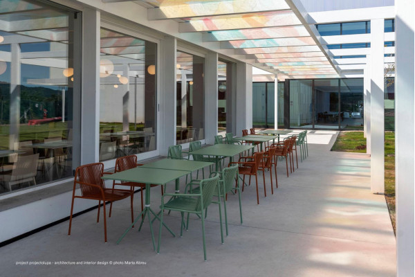 Стілець вуличний Pedrali Tribeca 3665/VE100E Зелений-8