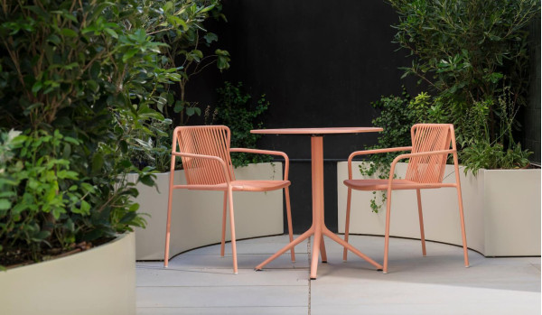 Стілець вуличний Pedrali Tribeca 3665/RO400E Червоний-24