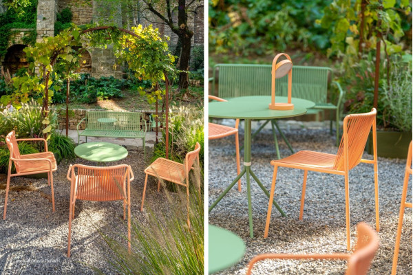 Стілець вуличний Pedrali Tribeca 3665/RO400E Червоний-29