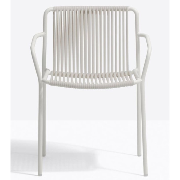 Стілець вуличний Pedrali Tribeca 3665/BI200E Білий-1
