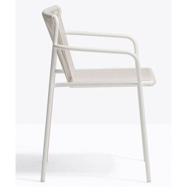 Стілець вуличний Pedrali Tribeca 3665/BI200E Білий-2