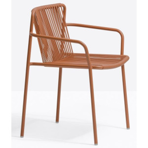 Стул уличный Pedrali Tribeca 3665/TEE Терракотовый