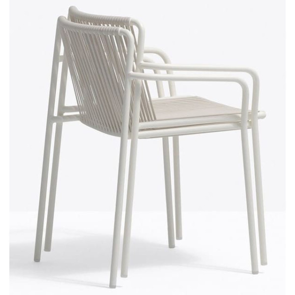 Стілець вуличний Pedrali Tribeca 3665/BI200E Білий-4