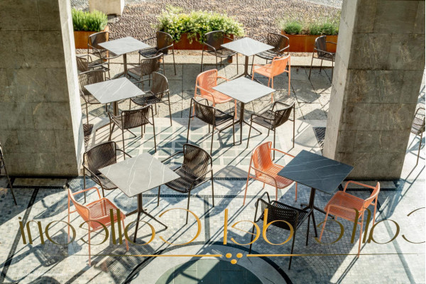 Стілець вуличний Pedrali Tribeca 3665/BI200E Білий-31