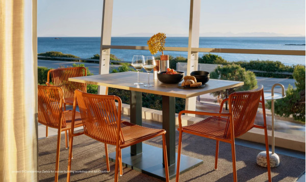 Стілець вуличний Pedrali Tribeca 3665/RO400E Червоний-19