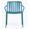 Стул уличный Pedrali Tribeca 3665/BL300E Синий-1-thumb