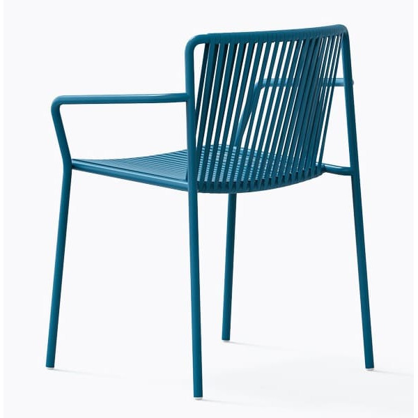 Стул уличный Pedrali Tribeca 3665/BL300E Синий-3