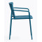 Стул уличный Pedrali Tribeca 3665/BL300E Синий-2-thumb