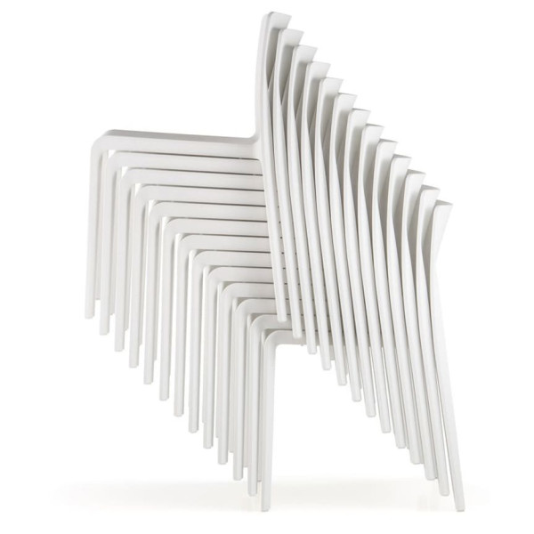 Пластиковий стілець Pedrali Volt 670/BI Білий-6