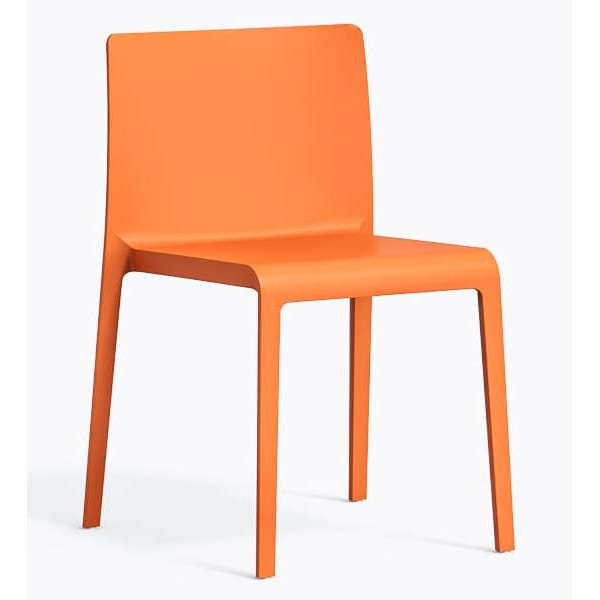 Пластиковий стілець Pedrali Volt 670/AR Помаранчевий-0