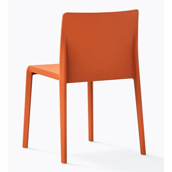 Пластиковий стілець Pedrali Volt 670/AR Помаранчевий-3