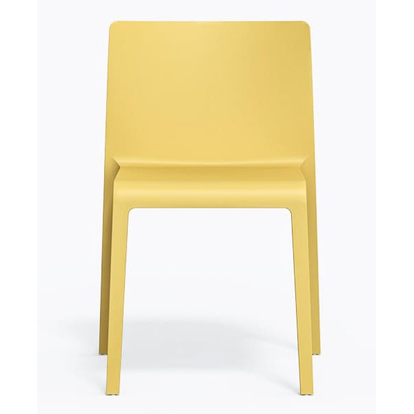 Пластиковий стілець Pedrali Volt 670/GI Жовтий-1