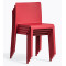 Пластиковий стілець Pedrali Volt 670/RO Червоний-4-thumb