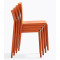 Пластиковий стілець Pedrali Volt 670/AR Помаранчевий-5-thumb
