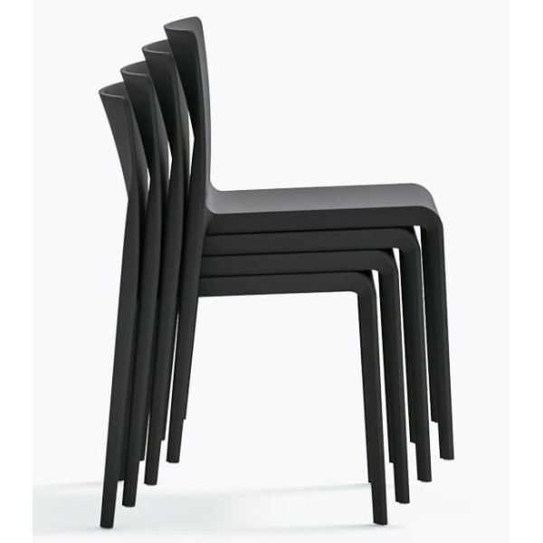 Пластиковий стілець Pedrali Volt 670/GA Сірий-5