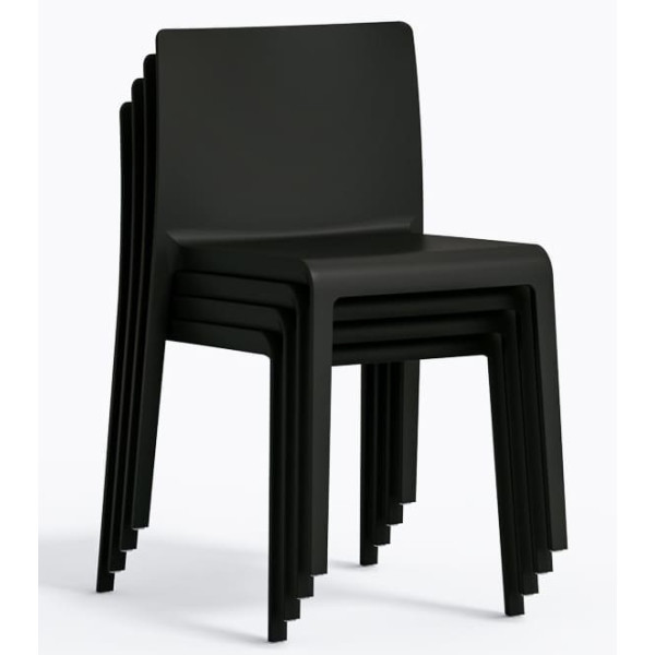 Пластиковый стул Pedrali Volt 670/NE Черный-4