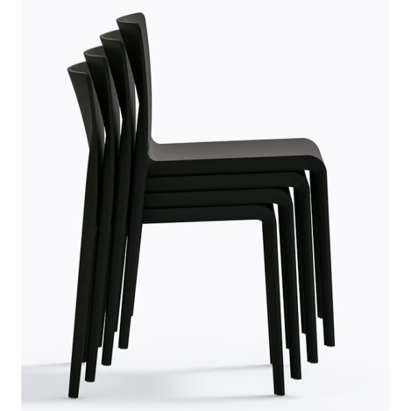 Пластиковый стул Pedrali Volt 670/NE Черный-5
