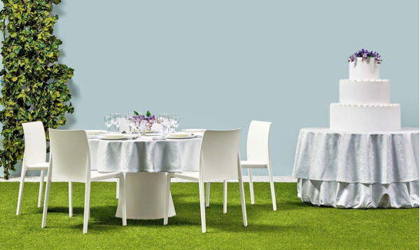 Пластиковий стілець Pedrali Volt 670/BI Білий-16