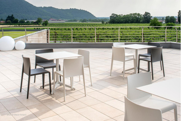 Пластиковый стул Pedrali Volt 670/NE Черный-20