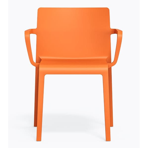 Пластиковий стілець Pedrali Volt 675/AR Помаранчевий-1