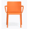 Пластиковий стілець Pedrali Volt 675/AR Помаранчевий-1-thumb