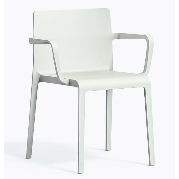 Пластиковий стілець Pedrali Volt 675/BI Білий-0