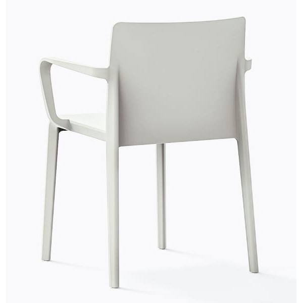 Пластиковий стілець Pedrali Volt 675/BI Білий-3