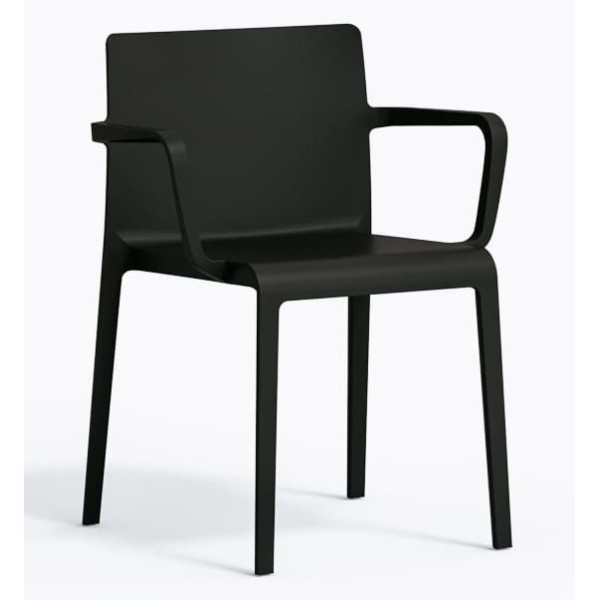 Пластиковий стілець Pedrali Volt 675/NE Чорний-0