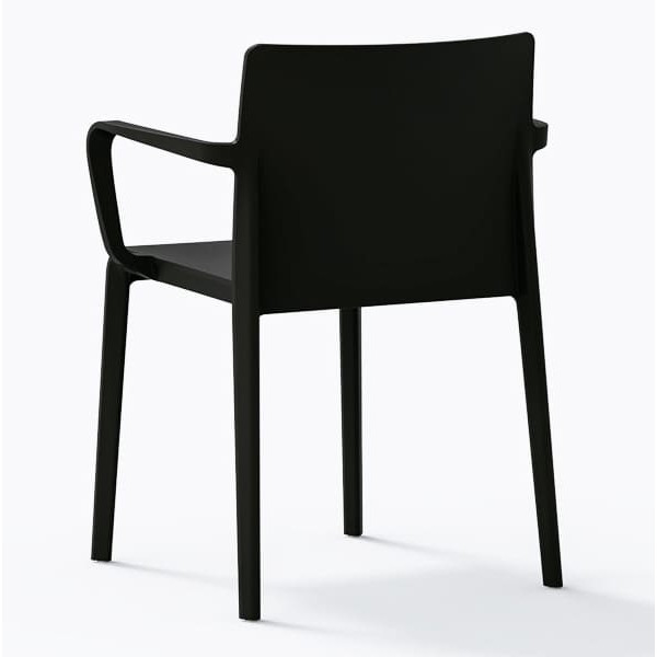 Пластиковий стілець Pedrali Volt 675/NE Чорний-3