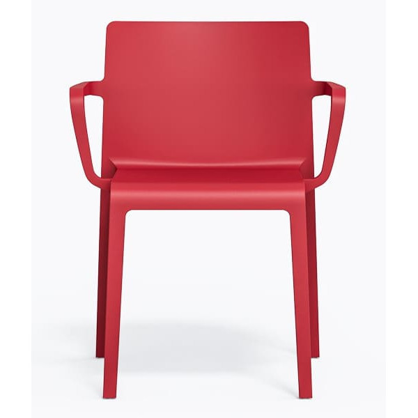 Пластиковий стілець Pedrali Volt 675/RO Червоний-1