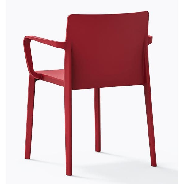 Пластиковий стілець Pedrali Volt 675/RO Червоний-3