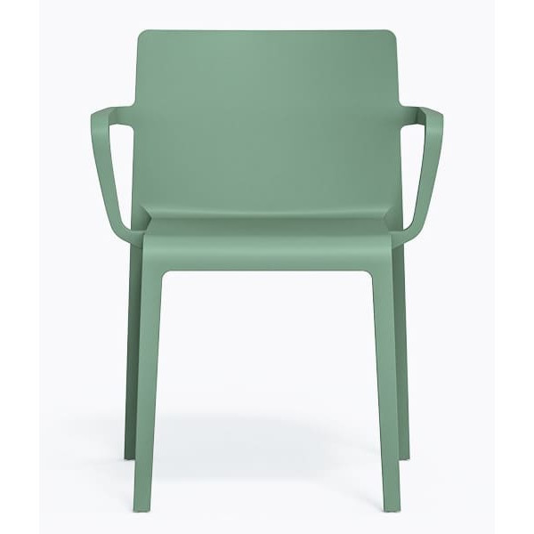 Пластиковий стілець Pedrali Volt 675/VE Зелений-1