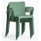 Пластиковий стілець Pedrali Volt 675/VE Зелений-4-thumb