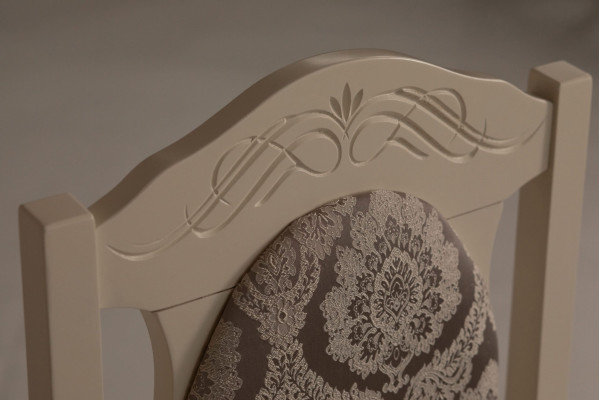 Стілець Pavlyk CONSUL Білий-коричневий Стілець Pavlyk CONSUL Білий-коричневий-3