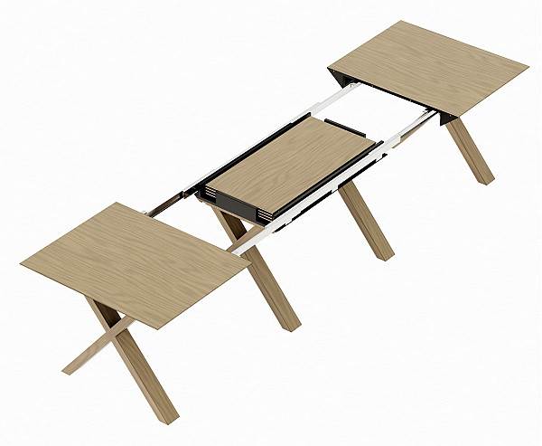 Стіл розкладний обідній Pavlyk Madrid 160-360 см Стіл розкладний обідній Pavlyk Madrid 160-360 см-4