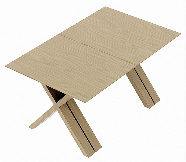 Стіл розкладний обідній Pavlyk Madrid 160-360 см-2