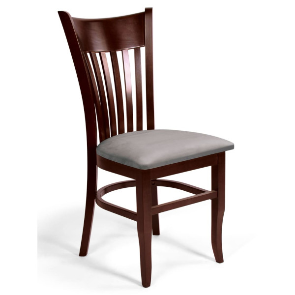 Стілець Pavlyk GEULA Коричневий-сірий Стілець Pavlyk GEULA Коричневий-сірий-0