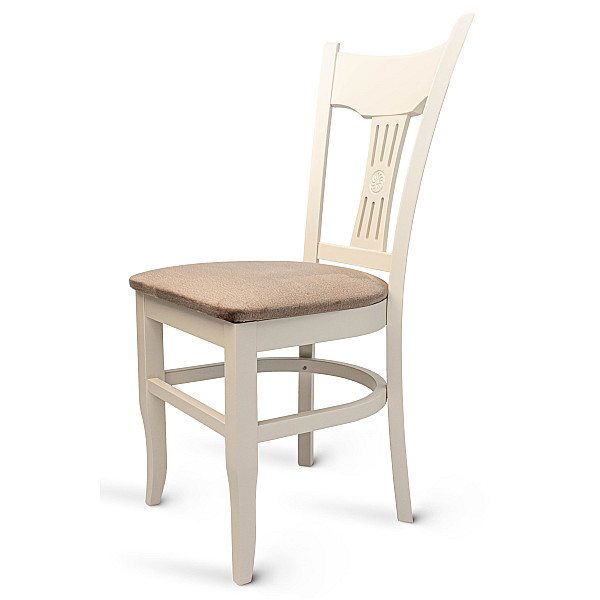 Стілець Pavlyk SELINA Білий-беж-0