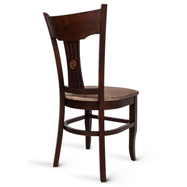 Стул Pavlyk SELINA Коричневый-беж-1