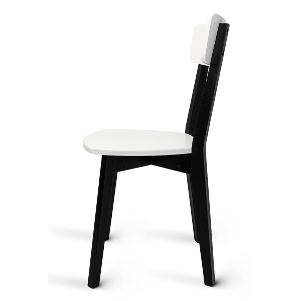 Стул Pavlyk ТОР Черный-белый-1