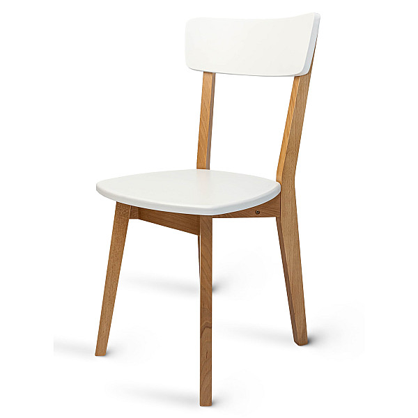 Стілець Pavlyk ТОР Коричневий-білий-0